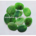 40 * 30 * 8MM soltas Ágata Verde Pedra Oval Beads